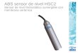 ABS sensor de nivel HSC2 Sensor de nivel hidrostático sumergible con membrana cerámica
