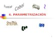 1 6. PARAMETRIZACIÓN. 2 Parametrización La parametrización permite realizar una abstracción de la identidad de varios ejemplos de los datos Los valores