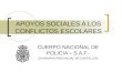 APOYOS SOCIALES A LOS CONFLICTOS ESCOLARES CUERPO NACIONAL DE POLICIA – S.A.F.- COMISARIA PROVINCIAL DE CASTELLON