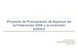 Proyecto de Presupuesto de Egresos de la Federación 2006 y la inversión pública Luis Alberto Ibarra Unidad de Inversiones, SHCP Octubre, 2005