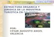 ESTRUCTURA ORGANICA Y JURIDICA DE LA INDUSTRIA TURISTICA EN COLOMBIA POR: CESAR AUGUSTO ANGEL VALENCIA