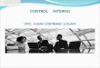 CONTROL INTERNO CPCC. JULIAN CONTRERAS LLALLICO. Aspectos Normativos de la Estructura del Sistema de Control Interno para las Empresas del Estado
