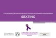 25 de noviembre «Día Internacional para la Eliminación de la Violencia contra las Mujeres» SEXTING