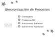 Sincronización de Procesos Conceptos Problema SC Soluciones Software Soluciones Hardware Emely Arráiz Ene-Mar 08