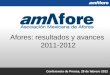Afores: resultados y avances 2011-2012 Conferencia de Prensa, 29 de febrero 2012