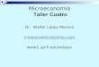 Microeconomía Taller Cuatro Dr. Walter López Moreno mlopezwalter@yahoo.com 