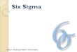 Autor: Rodrigo Martín Fernández. Sumario Origen Introducción ¿Qué es Six Sigma? Beneficios del desempeño de Six Sigma Objetivo de Six Sigma Deducción