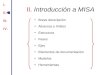 II. Introducción a MISA Breve descripción Alcances y límites Estructura Fases Ejes Elementos de documentación Modelos Herramientas I. II. III. IV. I. II
