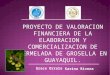 PROYECTO DE VALORACION FINANCIERA DE LA ELABORACION Y COMERCIALIZACION DE MERMELADA DE GROSELLA EN GUAYAQUIL. Grace Orrala Karina Rivera
