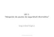 UD 1: “Adopción de pautas de seguridad informática” Seguridad lógica Luis Alfonso Sánchez Brazales