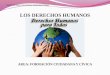 INSTITUCIÓN EDUCATIVA INTERNACIONAL LOS DERECHOS HUMANOS AREA: FORMACIÓN CIUDADANA Y CÍVICA