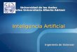 Universidad de los Andes Núcleo Universitario Alberto Adriani Inteligencia Artificial Ingeniería de Sistemas