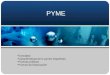 PYME Concepto Características de ls pymes españolas. Formas jurídicas Formas de financiación