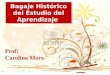 Bagaje Histórico del Estudio del Aprendizaje Prof: Carolina Mora