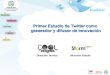 Www.madridnetwork.org Primer Estudio de Twitter como generador y difusor de innovación Dirección TécnicaDirección Estudio