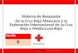 CRUZ ROJA MEXICANA Sistema de Respuesta de la Cruz Roja Mexicana y la Federación Internacional de la Cruz Roja y Media Luna Roja Lección 6 Rev 10-2009Introducción