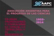1933-2014 80 AÑOS PROMOVIENDO Y DIVULGANDO LA CIENCIA, LA TECNOLOGÍA Y EL DESARROLLO