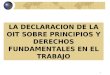 1 LA DECLARACION DE LA OIT SOBRE PRINCIPIOS Y DERECHOS FUNDAMENTALES EN EL TRABAJO