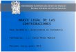 MARCO LEGAL DE LAS CONTRIBUCIONES Área Académica: Licenciatura en Contaduría Profesor(a): L.C. Sonia Pérez Munive Periodo: Enero-junio 2015