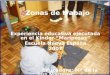 Zonas de trabajo Experiencia educativa ejecutada en el Kinder “Mariposas” Escuela Nueva España 2007 Educadora: Mª de la Luz Marqués