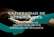 UNIVERSIDAD DE BUENOS AIRES LEGISLACION DE PROTECCION DE LOS ANIMALES NO HUMANOS