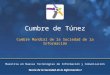 Cumbre de Túnez Cumbre Mundial de la Sociedad de la Información Maestría en Nuevas Tecnologías de Información y Comunicación Teoría de la Sociedad de la