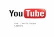 Por: Camila Duque Carmona. Introducción ¿Qué es YouTube? ¿Quién creo YouTube? ¿Para que sirve YouTube? Ventajas y Desventajas. Usos y Aplicaciones. Conclusiones