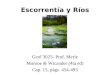 Escorrentía y Ríos Geol 3025- Prof. Merle Monroe & Wicander (4ta ed) Cap. 15, págs. 454-493