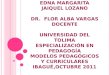 P ORTAFOLIO EDNA MARGARITA JAIQUEL LOZANO D R. FLOR ALBA VARGAS DOCENTE UNIVERSIDAD DEL TOLIMA ESPECIALIZACIÓN EN PEDAGOGÍA MODELOS PEDAGÓGICOS Y CURRICULARES