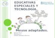 N ECESIDADES EDUCATIVAS E SPECIALES Y T ECNOLOGÍA. Mouse adaptados. Daniela Díaz T. Elba Reyes G. Nathalie Rodríguez Herrera