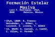 Formación Estelar Masiva CRyA, UNAM: R. Franco-Hernández, L. Gómez, L. Loinard, S. Lizano, Y. Gómez IA, UNAM: S. Curiel, J. Cantó, C. Allen, A. Poveda