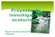 Proyecto de investigación ecoturismo Paula Andrea Gordillo Villamil