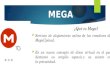 ¿¿Qué es Mega?  Servicio de alojamiento online de los creadores de MegaUpload.  Es un nuevo concepto de disco virtual en el que destacan su amplio espacio