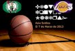 Celtics contra Lakers! Asia Suttles El 7 de Marzo de 2013