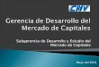 Subgerencia de Desarrollo y Estudio del Mercado de Capitales Mayo del 2014