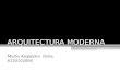 ARQUITECTURA MODERNA María Alejandra Feria 6120102004
