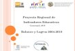 Proyecto Regional de Indicadores Educativos Balance y Logros 2004-2010 Guayaquil, 2010