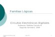 Circuitos Electrónicos DigitalesClase N°41 Familias Lógicas Circuitos Electrónicos Digitales Profesora: Mafalda Carreño M Segundo Semestre 2009