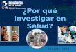 1 OPS/OMS - PERU ¿Por qué Investigar en Salud?. HOMBRE PREHISTORICO vs HOMBRE MODERNO