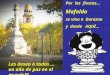 Les deseo a todos … un año de paz en el mundo!!! Por las fiestas… Mafalda se vino a Durazno y desde AQUÍ…