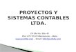 PROYECTOS Y SISTEMAS CONTABLES LTDA. Cll 24a No. 39a- 42 Pbx: 672 72 52 Villavicencio – Meta  – Email: info@pscltda.cominfo@pscltda.com
