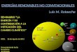 1 ENERGÍAS RENOVABLES NO CONVENCIONALES Luis M. Rotaeche SEMINARIO “LA ENERGÍA Y SU CONTRIBUCIÓN A LA MITIGACIÓN DEL CAMBIO CLIMÁTICO” UCES. 26 de Agosto