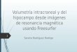 Volumetría intracraneal y del hipocampo desde imágenes de resonancia magnética usando Freesurfer Sandra Rodríguez Rodrigo 1