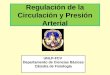 Regulación de la Circulación y Presión Arterial UNLP-FCV Departamento de Ciencias Básicas Cátedra de Fisiología