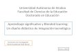 Universidad Autónoma de Sinaloa Facultad  de Ciencias  de la Educación Doctorado en Educación