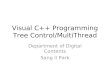 Visual C++ Programming Tree Control/MultiThread
