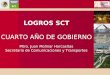LOGROS SCT CUARTO AÑO DE GOBIERNO Mtro. Juan Molinar Horcasitas