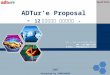 ADTur’e Proposal -  12 프로모션형 배너패키지 -