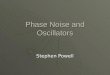 Phase Noise and Oscillators