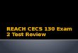 REACH CECS 130 Exam 2 Test Review